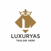 Luxuryas Letter L Logo