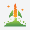 Rocket Carrot Pro Logo Template