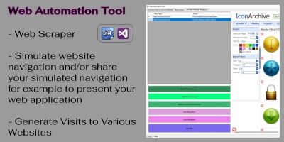 Web Automation Tool C#