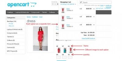 Option Pack - Opencart Module