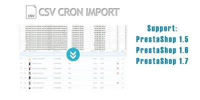 CSVCronImport - PrestaShop Module