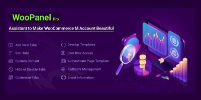 WooPanel - Customize Woocommerce My Account