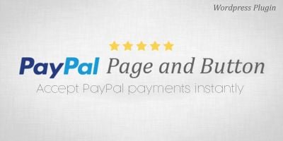 Paypal Payments Button and Page - WordPress Plugin