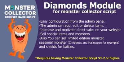 Module Diamonds For Monster Collector Script