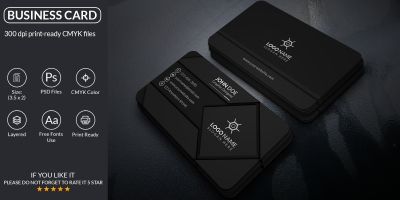 Luxury Business Card Design Template