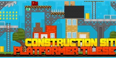 Construction Site - Platformer Tileset