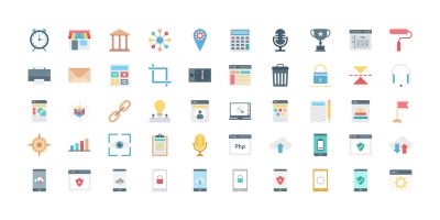 Web Design and Development Icons