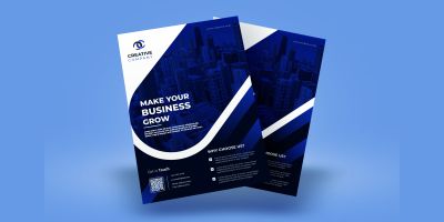 Creative Corporate Flyer Design Template 