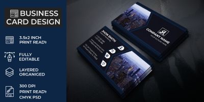 Creative Business Card Design Template