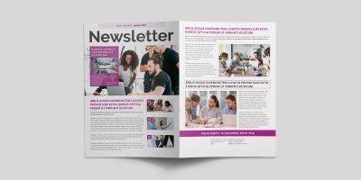 Newsletter Template Design