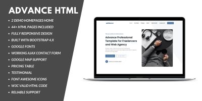 Advance - Multipurpose Business HTML template