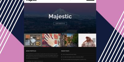 Boxed Portfolio WordPress Theme