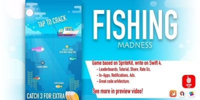 Fishing Madness iOS Source Code