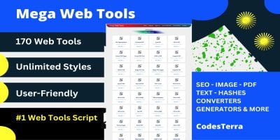 Mega Web Tools - Multi Tool Website Script