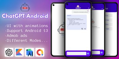 ChatGPT Android - With Admob And OpenAI API