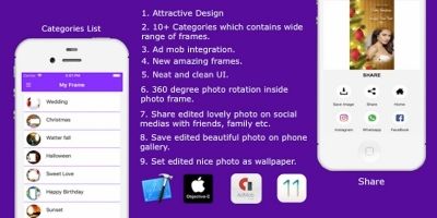 My Photo Frame - iOS Source Code