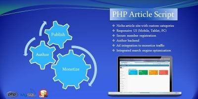 PHP Article Script -  Article Publishing Platform 