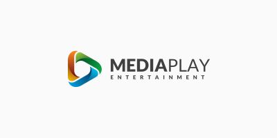 Media Play Logo Template