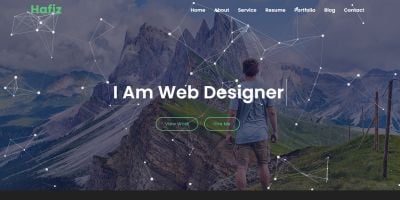 Hafiz Personal Portfolio HTML Template