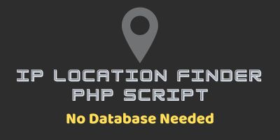 MyIp - IP Location Finder PHP Script