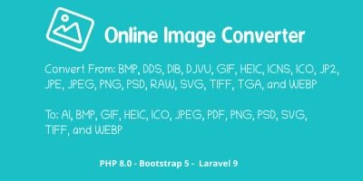 Image Converter PHP Script