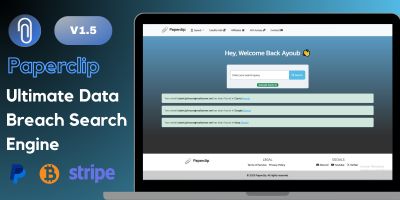 Paperclip - Data Breach Search Engine Saas