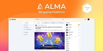 Alma - Blogging Platform