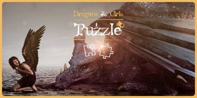 Dragons & Girls Puzzle - HTML5 Construct Game