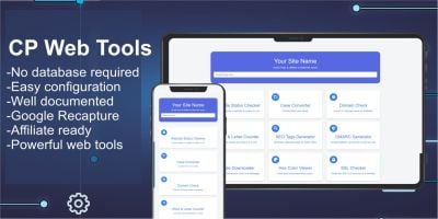 CP Web Tools - PHP Script