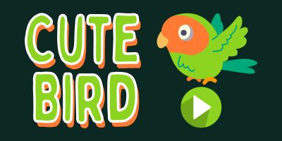 Cute Bird - HTML5 Game - Construct 3 Template