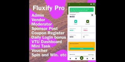 Fluxify Pro - Affiliate Script