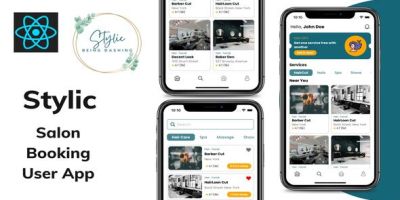 Salon Booking App React Native