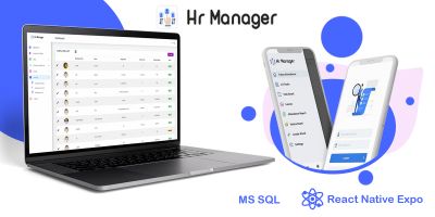 HR Manager - Smart Business Tracker React App