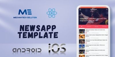 NewsApp Template - React native