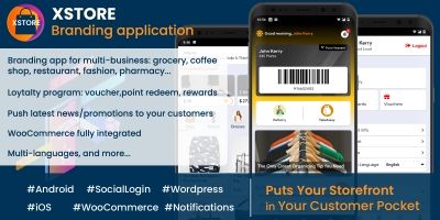 XStore - WooCommerce Store App Xamarin