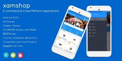XamShop Ecommerce App - Xamarin Source Code