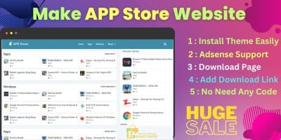 AppStore WordPress Theme For APK