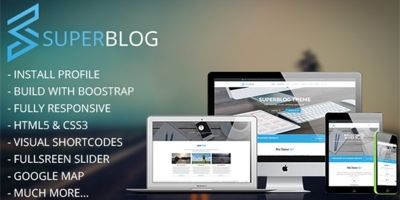 Super Blog - Shopping Responsive Drupal Theme