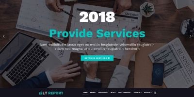 LT Report - Joomla Template