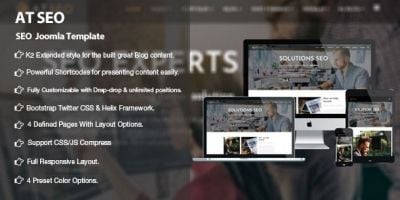 AT SEO – Responsive Marketing Joomla Template