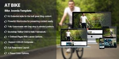 AT Bike -  Responsive Bike Joomla Template