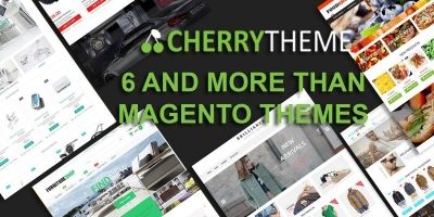 Cherry - Multi Store Responsive Magento Theme