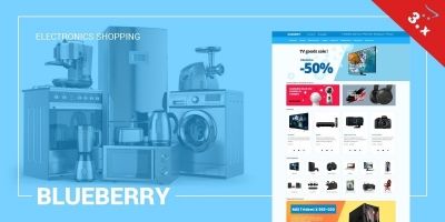 Blueberry OpenCart 3 Responsive Theme