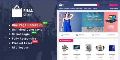 So Fina - Multipurpose eCommerce OpenCart Theme