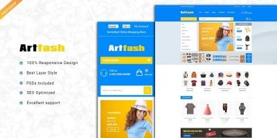 Artfash - Responsive PrestaShop Theme