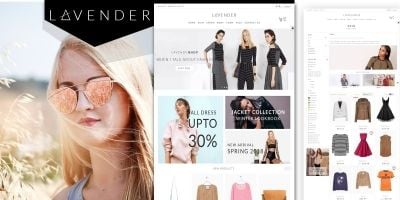 Lavender Fashion PrestaShop Theme