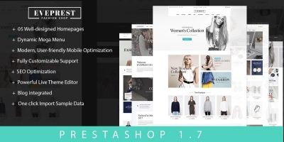 Pts Eveprest PrestaShop Theme