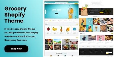 Shopify Grocery Theme