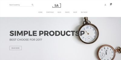 SA - Minimalist eCommerce Shopify Theme