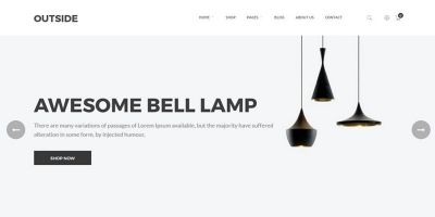 Outside - Minimalist WooCommerce WordPress Theme
